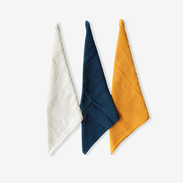 ROYAL HAIL  Waffle Weave Napkin B - Set of 3 | 100% Cotton | 18 x 18 inch | Soft & Durable